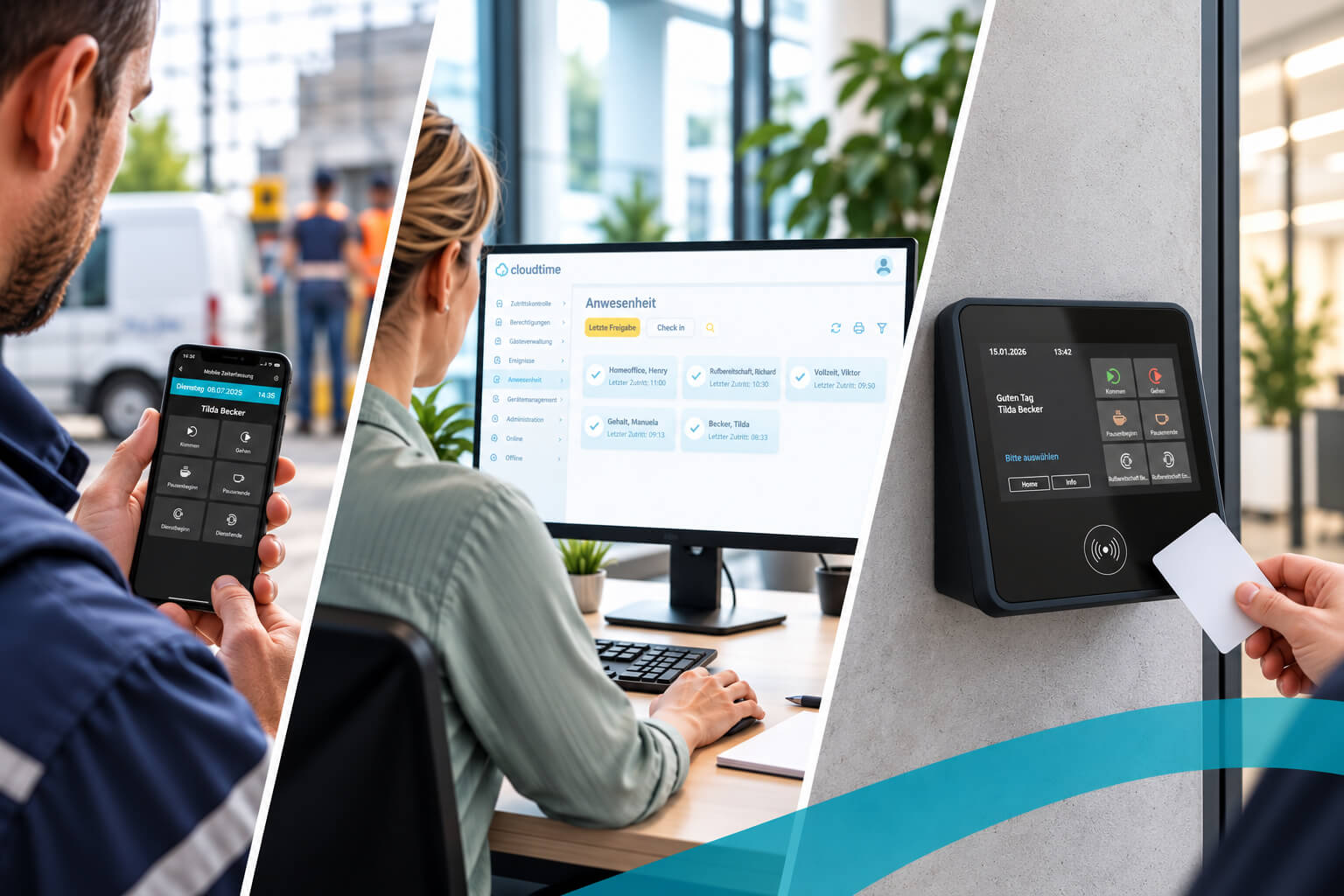 Zeiterfassung am Terminal, PC oder per App &ndash; was ist sinnvoll?